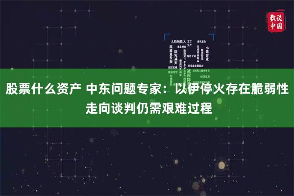 股票什么资产 中东问题专家:以伊停火存在脆弱性 走向谈判仍需艰难过程